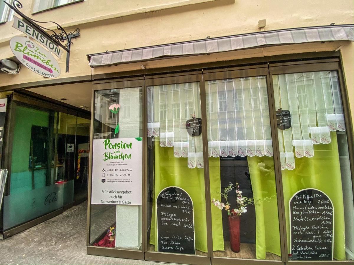 Pension Zum Blumchen Schwerin  Exterior photo